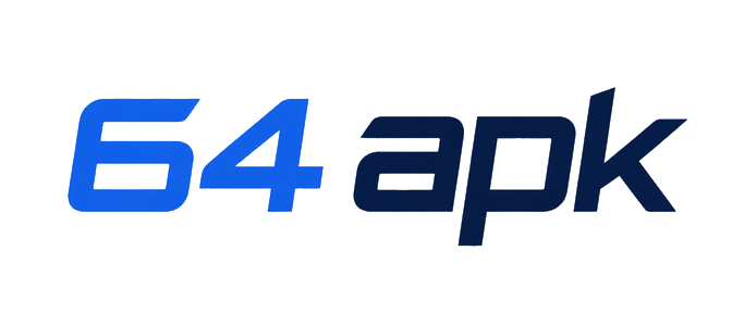 64 apk সাইটের লোগো